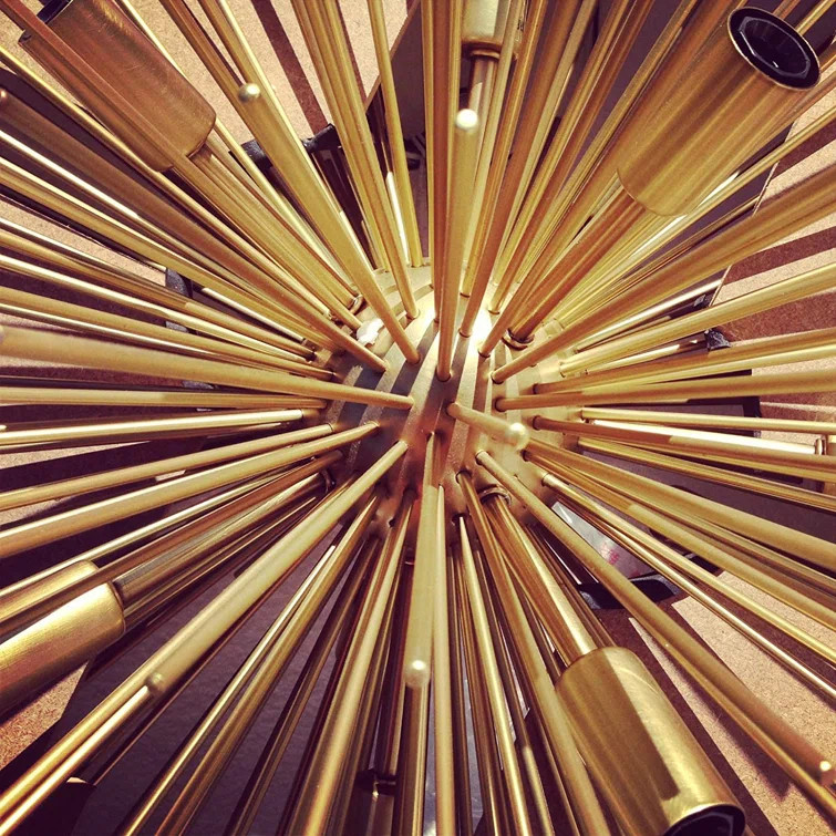 Basinger 12 - Light Dimmable Sputnik Sphere Chandelier | Wayfair North America