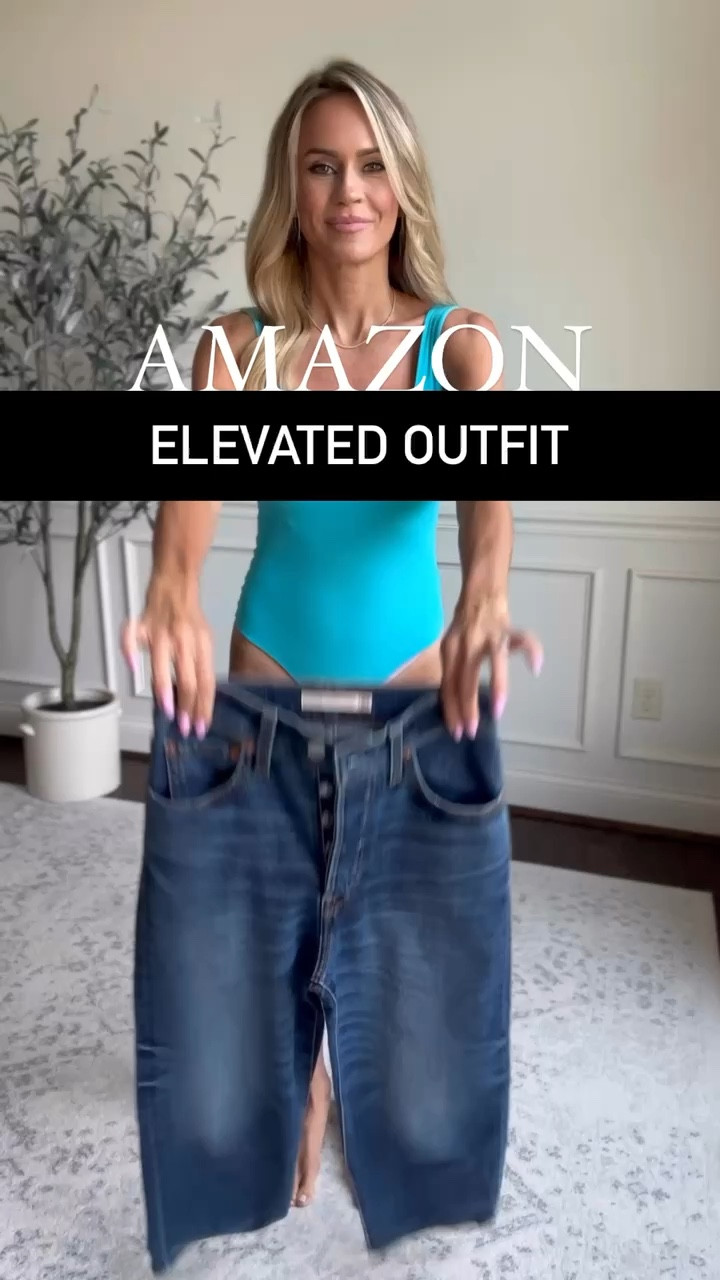 Amazon elevated outfit for early fall - ribcage straight ankle jeans (wearing size 24) paired with a tube top vest (wearing xs)

Love this for a date night or girls night out!l

#LTKStyleTip #LTKOver40 #LTKFindsUnder100