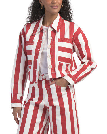 Bold Striped Jacket | TJ Maxx