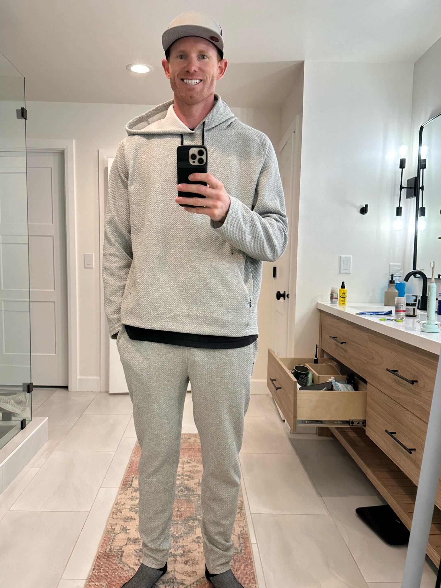 Lululemon lookalike! Old navy Textured hoodie pant set

#LTKsalealert #LTKstyletip #LTKmens