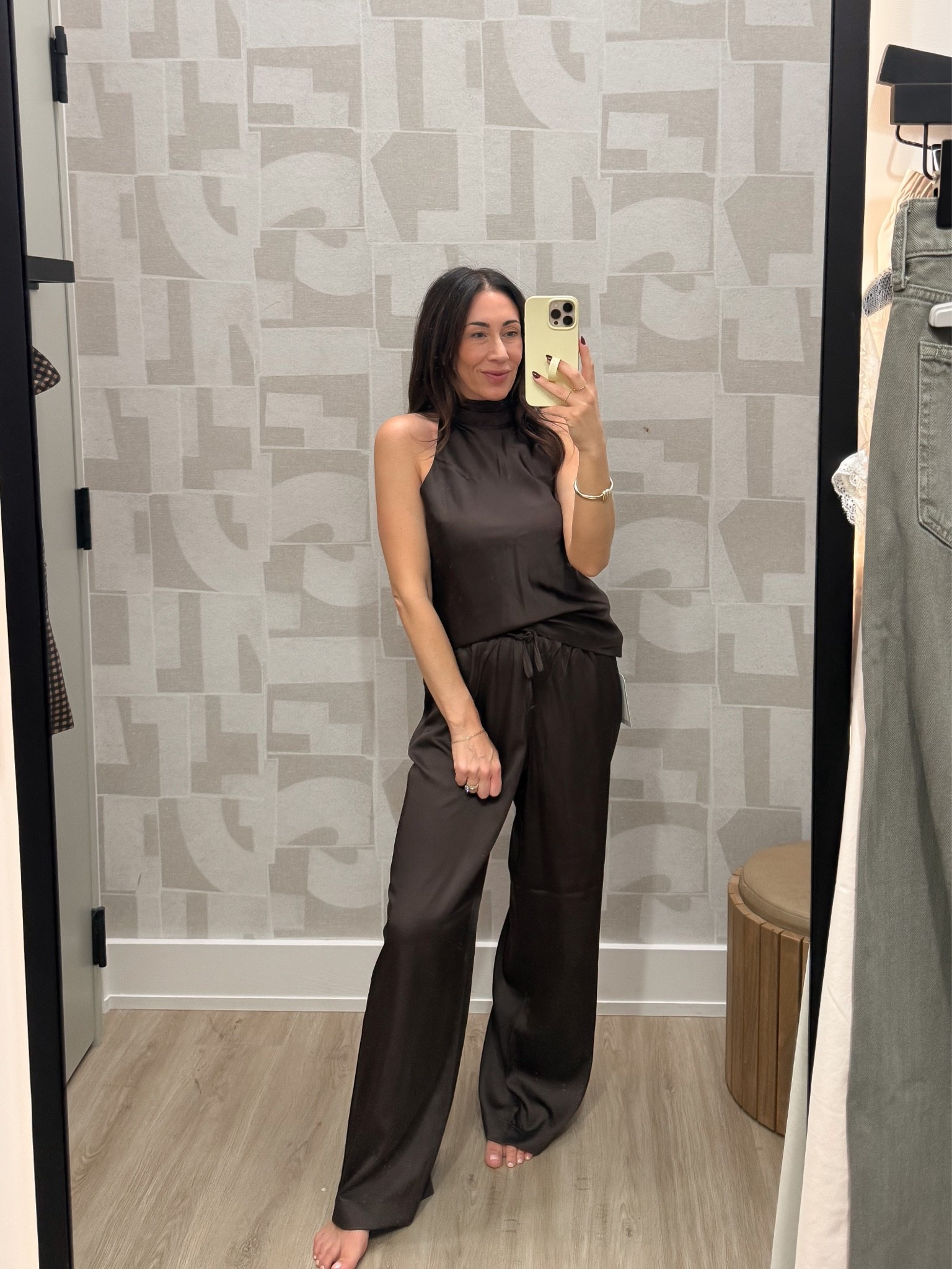 This comes in so many colors. Satin set. The top comes in a few styles

#LTKgrwm #LTKSaleAlert #LTKSeasonal