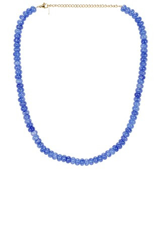 Casa Clara Cosmic Beaded Gemstone Necklace in Cornflower from Revolve.com | Revolve Clothing (Global)