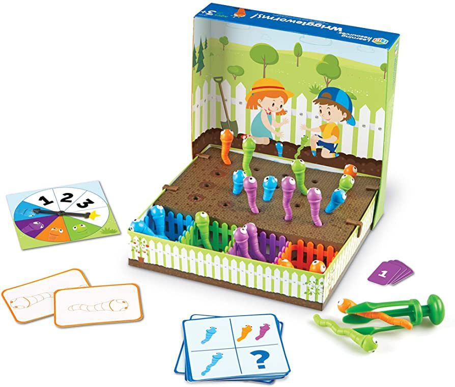 Learning Resources Wriggleworms! Fine Motor Activity Set - 47 Pieces, Ages 3+ Toddler Learning To... | Amazon (US)