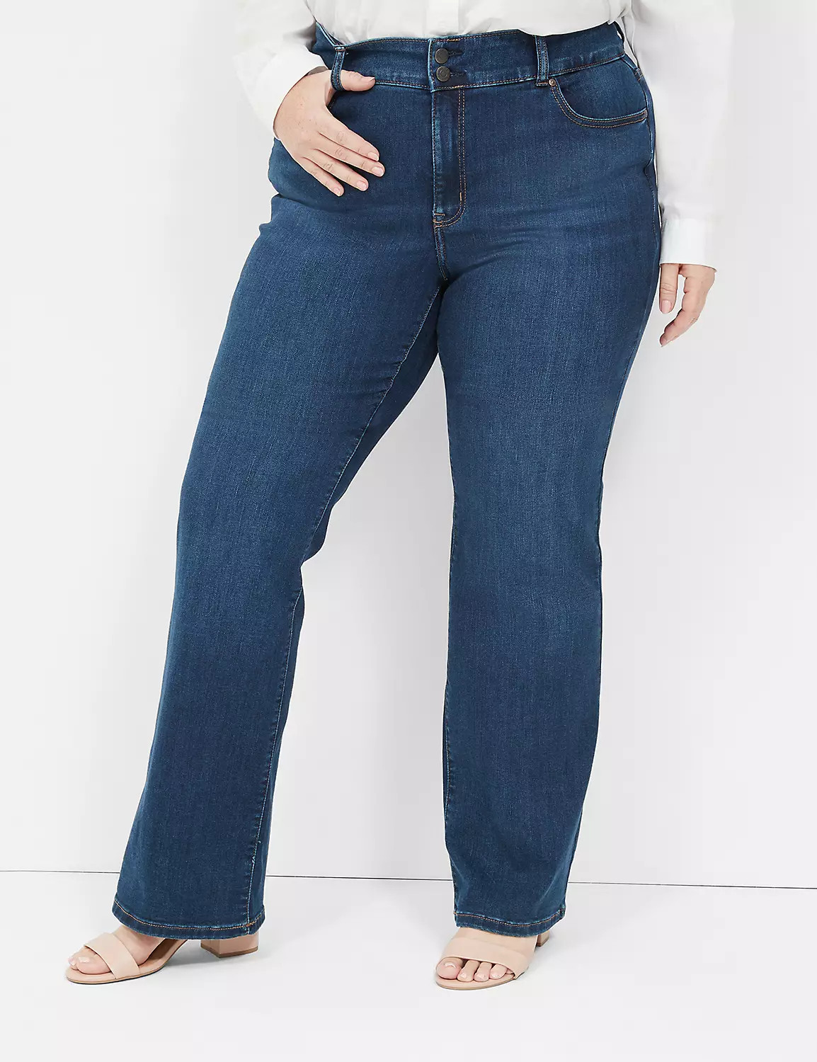 Tighter Tummy Fit High-Rise Boot Jean | Lane Bryant (US)