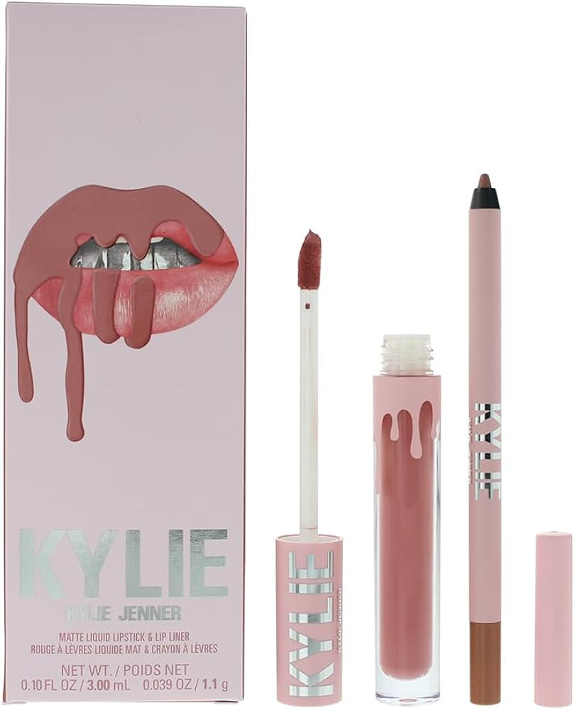 Matte Lip Kit - 808 Kylie by Kylie Cosmetics for Women - 2 Pc 0.10oz Matte Liquid Lipstick, 0.03o... | Amazon (US)