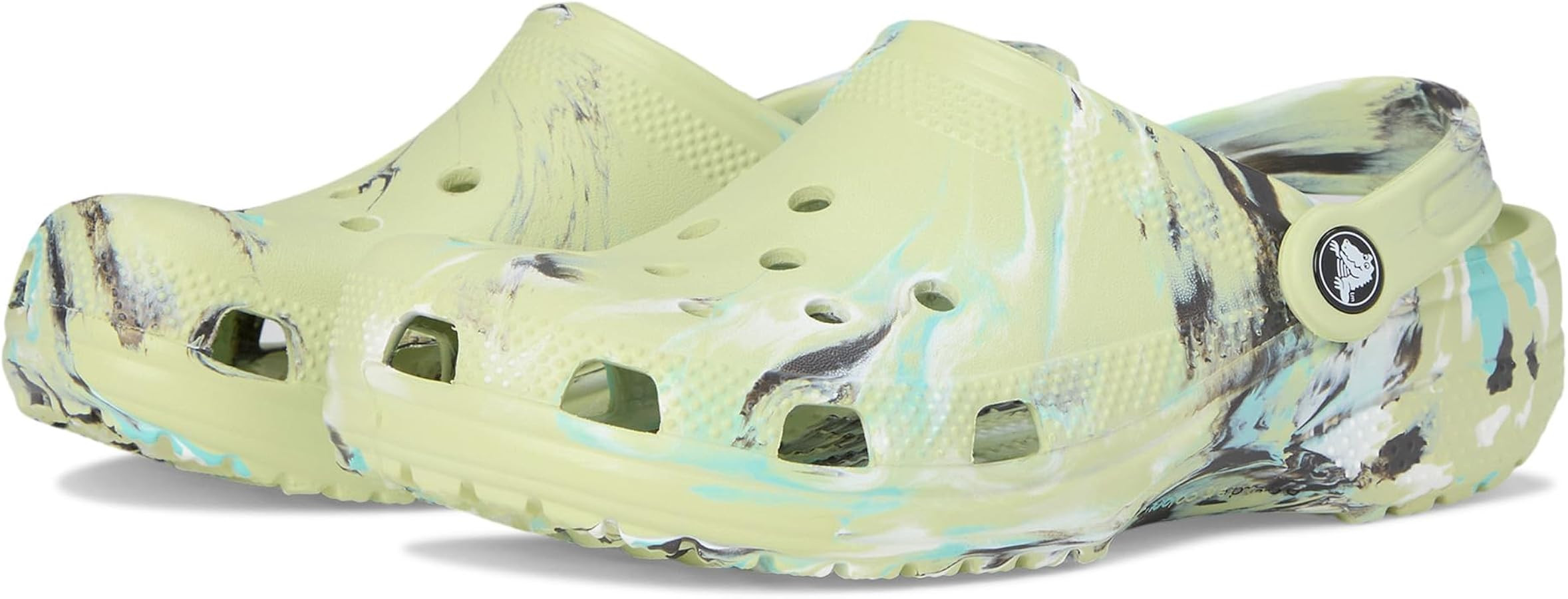 Crocs Unisex-Child Classic Watercolor Marbled Clog K | Amazon (US)