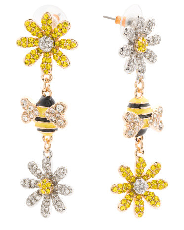 Bee Mismatched Earrings | TJ Maxx