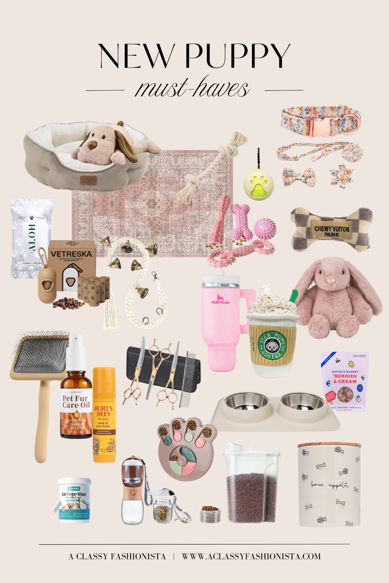  We welcomed a sweet twelve-week Cavapoo puppy into our family, and we are absolutely obsessed with her. I've searched the internet (okay, mostly Amazon) for the best and cutest puppy essentials, and I'm sharing them with you! 

#LTKPets #LTKSaleAlert #LTKHome