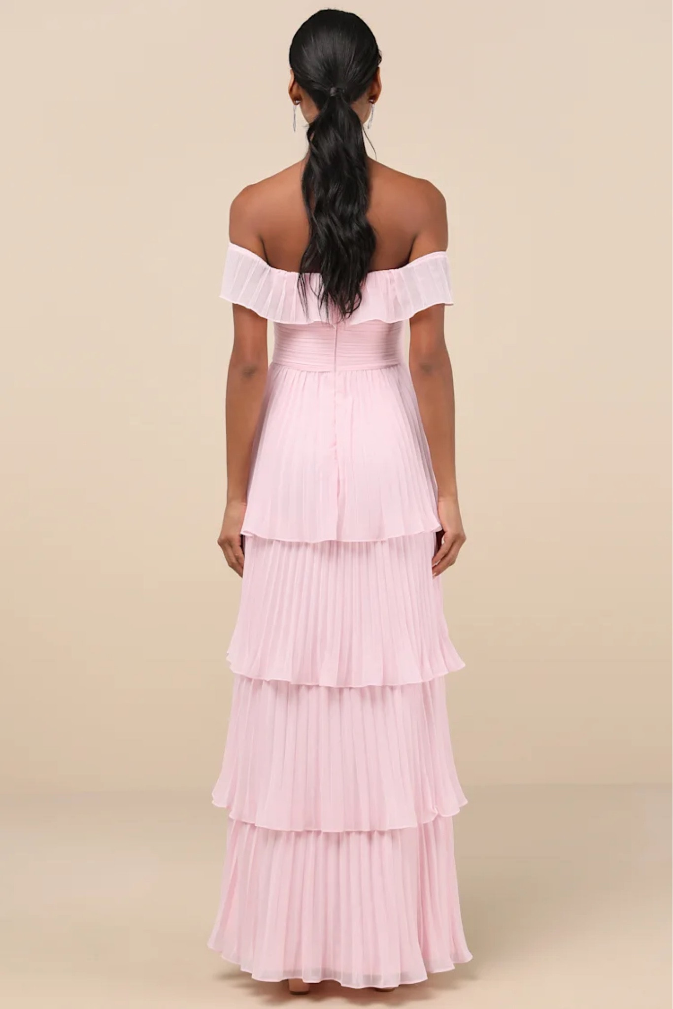 Pretty in pink tiered wedding guest dress look 

#LTKParties #LTKMostLoved #LTKWedding