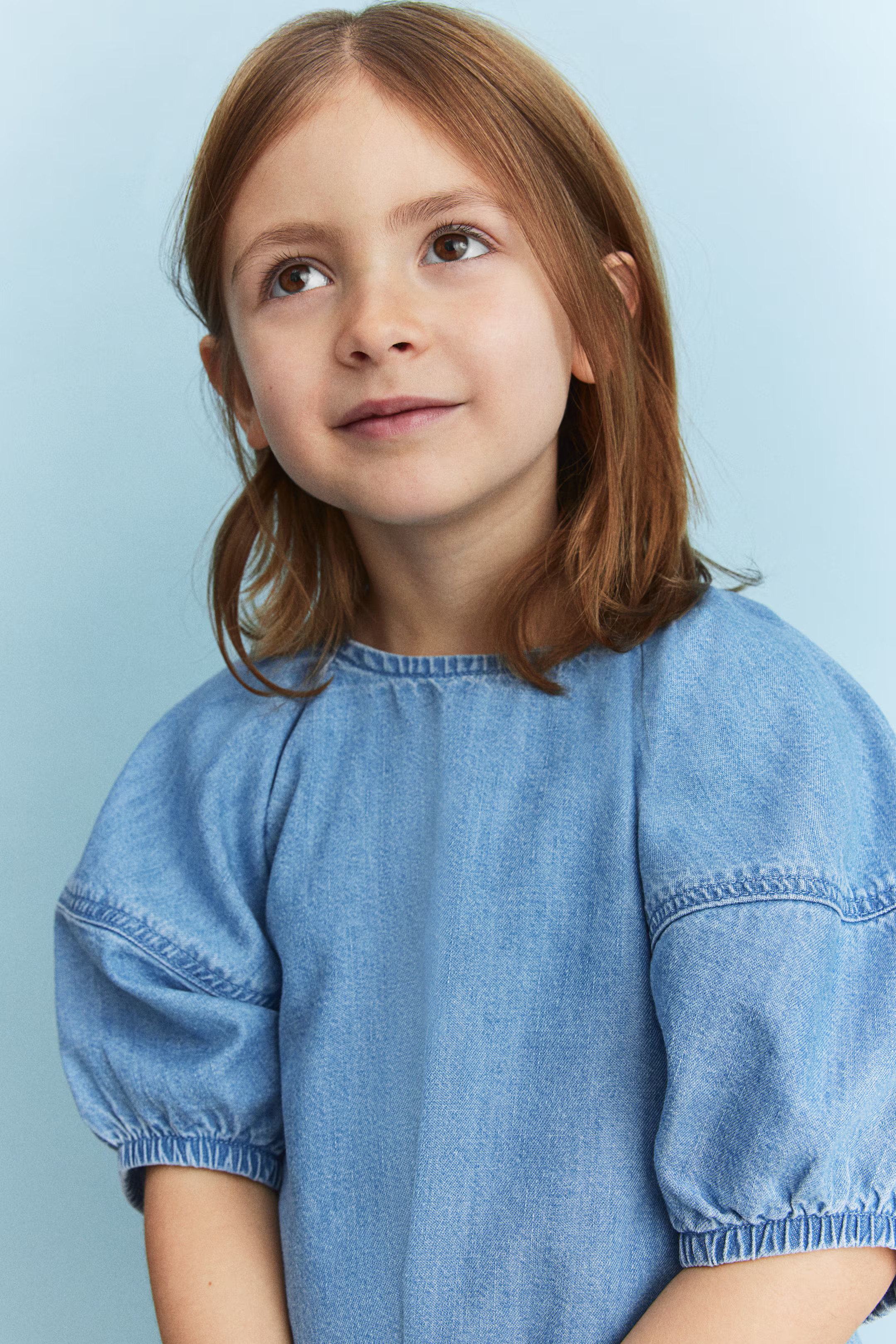 Denim Blouse - Denim blue - Kids | H&M US | H&M (US + CA)