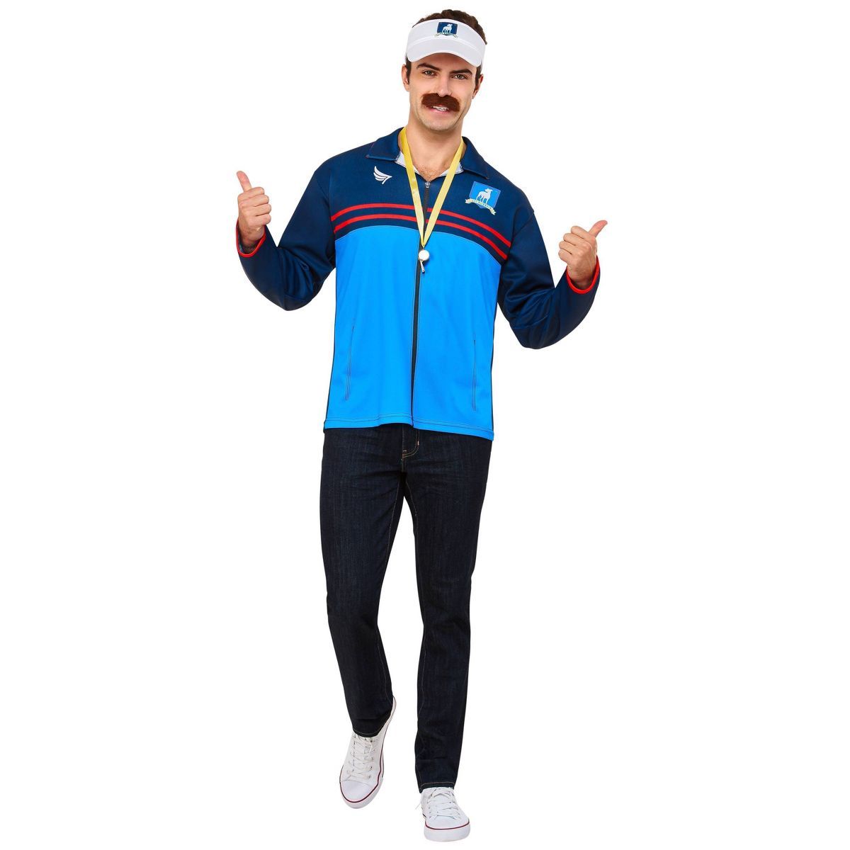 Adult Ted Lasso Halloween Costume Kit One Size | Target