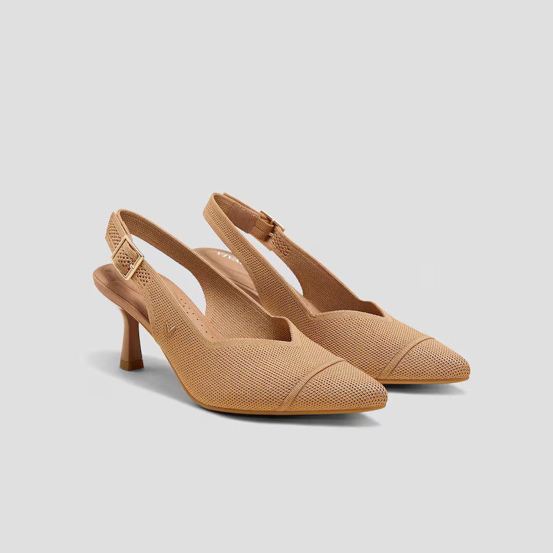 Pointed-Toe Slingback Sandals (Addison) | VIVAIA