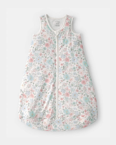 Baby Girl Butterfly Garden 2-Way Zip PurelySoft Wearable Blanket | Carter's | Carter's Inc