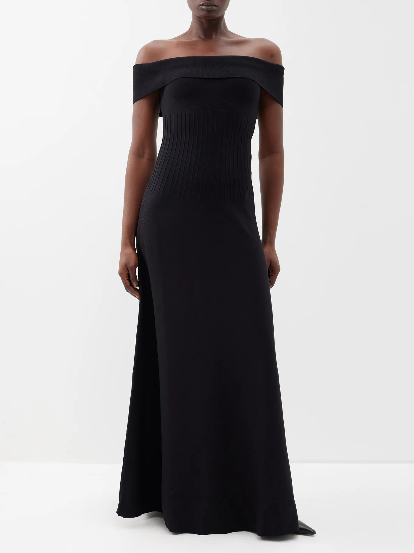 Artistry ribbed-waist knitted maxi dress | Matches (UK)