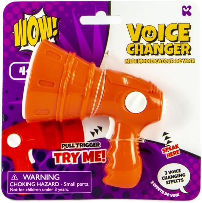 Keycraft Mini Voice Changer 3 Voice Changing Effects | Toy for Kids | Amazon (US)
