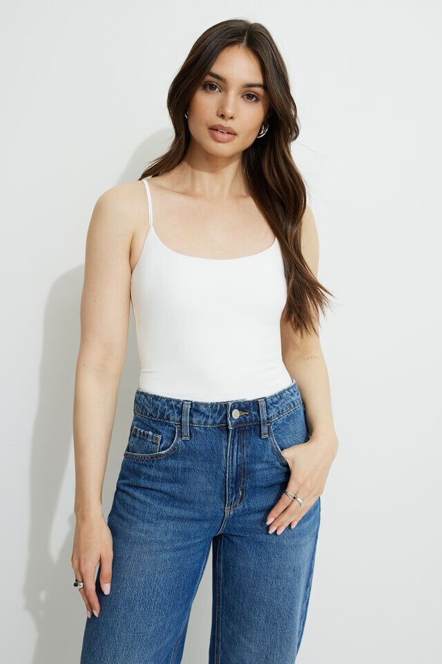 Softform Scoop Neck Cami Top | Dynamite Clothing