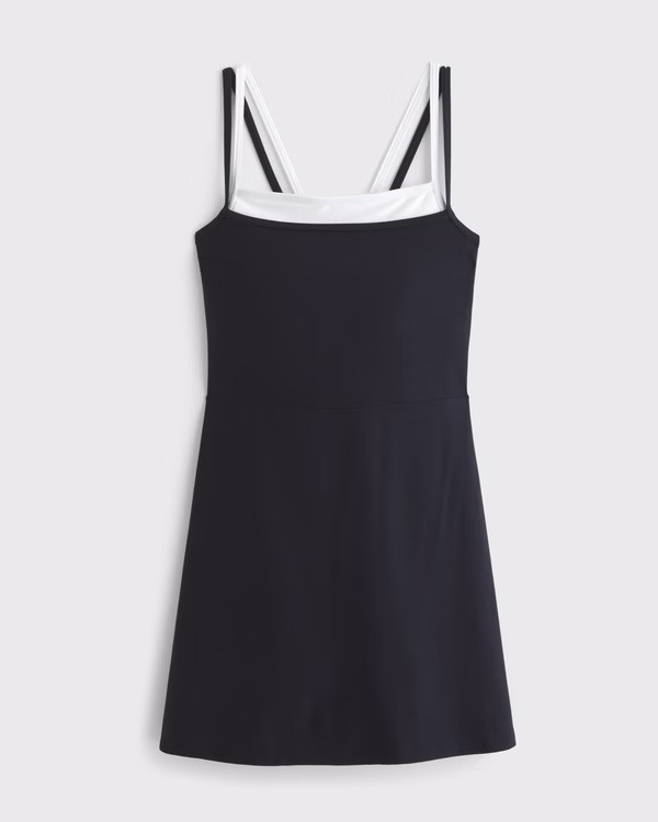 Women's YPB studioFLEX Double-Layered Mini Dress | Women's Active | Abercrombie.com | Abercrombie & Fitch (US)