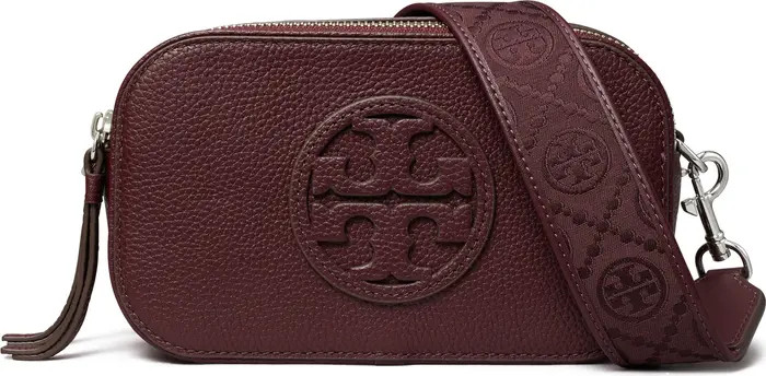 Tory Burch Mini Miller Leather Crossbody Bag | Nordstrom | Nordstrom