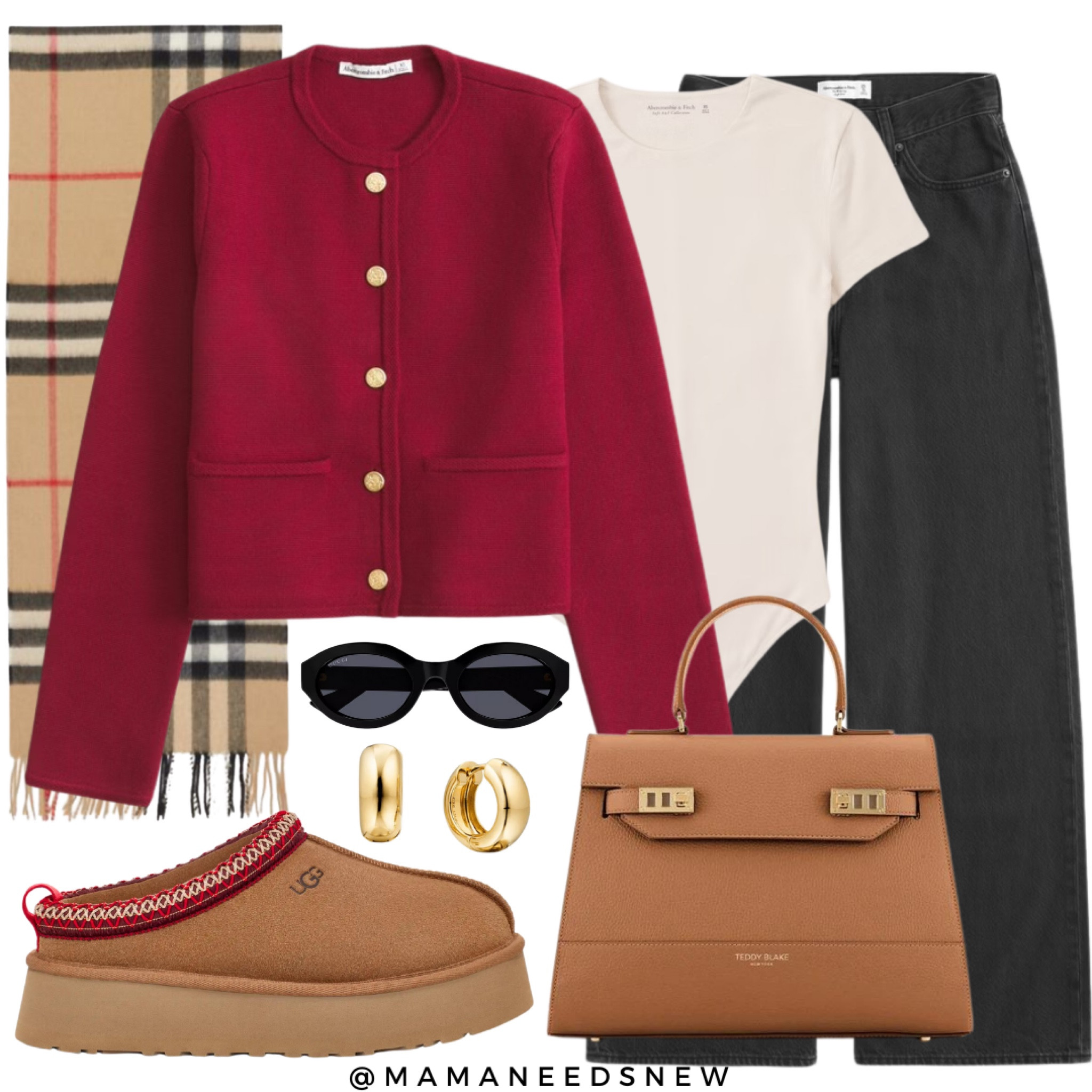 Comfy, cozy and cute in a soft cardigan, Tazz slippers & classic cashmere scarf ♥️

#LTKSaleAlert #LTKShoeCrush #LTKFallSale