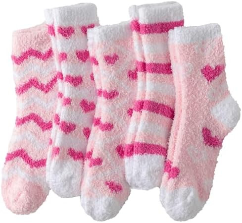 Tavaleu Fuzzy Socks for Women, Fluffy Socks Women, Winter Cozy Sock, Warm Slipper Home Sleeping S... | Amazon (US)