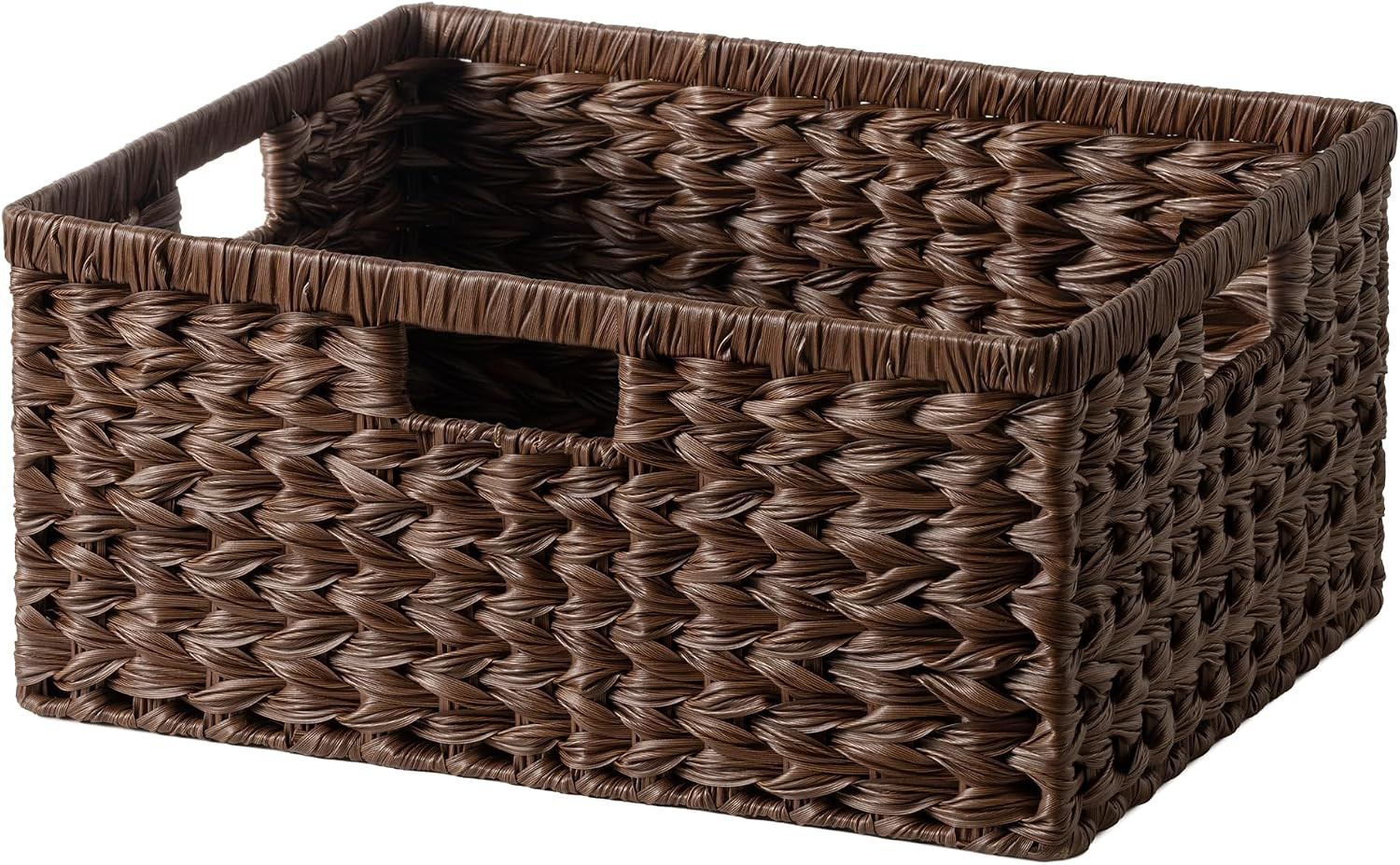 GRANNY SAYS Large Wicker Basket, Decorative Woven Basket for Storage, Waterproof Storage Basket O... | Amazon (US)