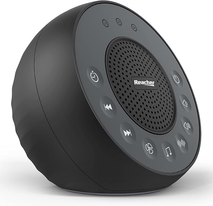 REACHER R2+ White Noise Machine with 31 Grouped Soothing Sounds, Adjustable Volume, Sleep Timer, ... | Amazon (US)