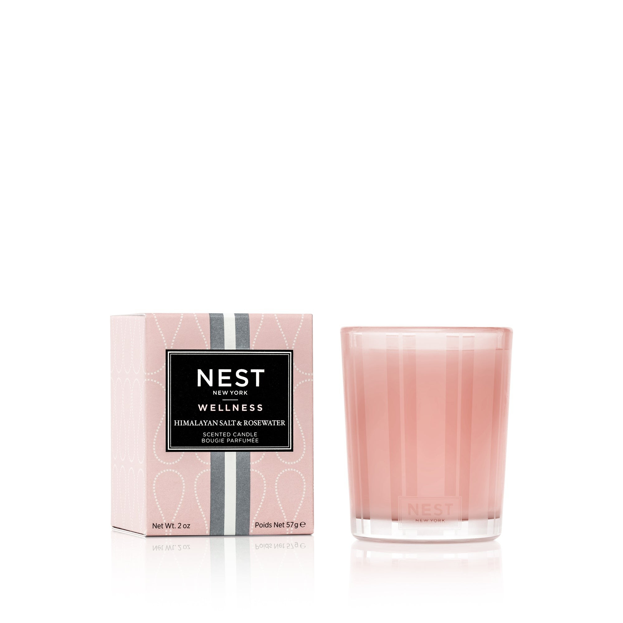 Himalayan Salt & Rosewater Votive Candle | NEST Fragrances