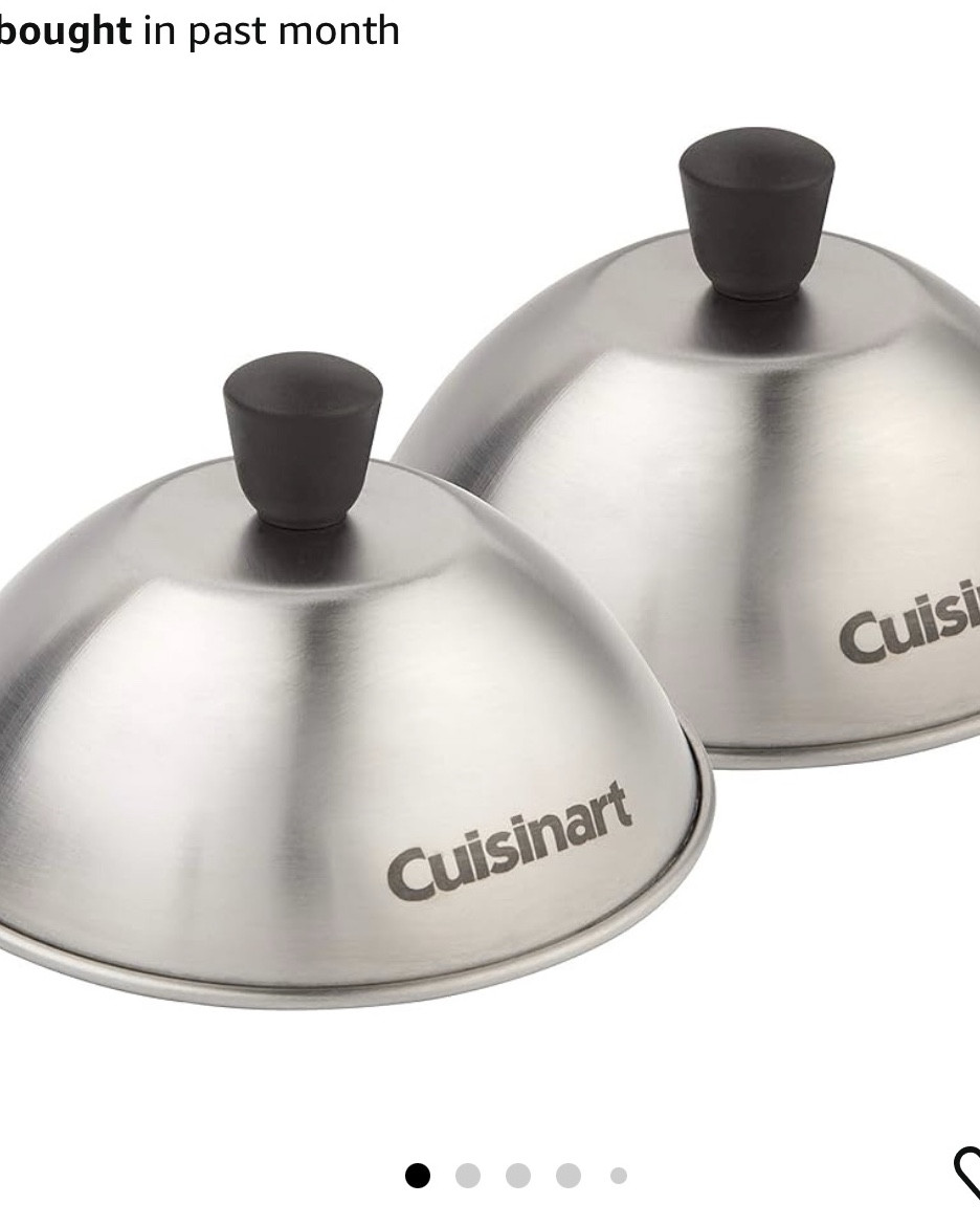 Make your hamburger with these. Cuisinart CMD-388 Melting Dome, 6", 2-Pack

#LTKHome #LTKOver40