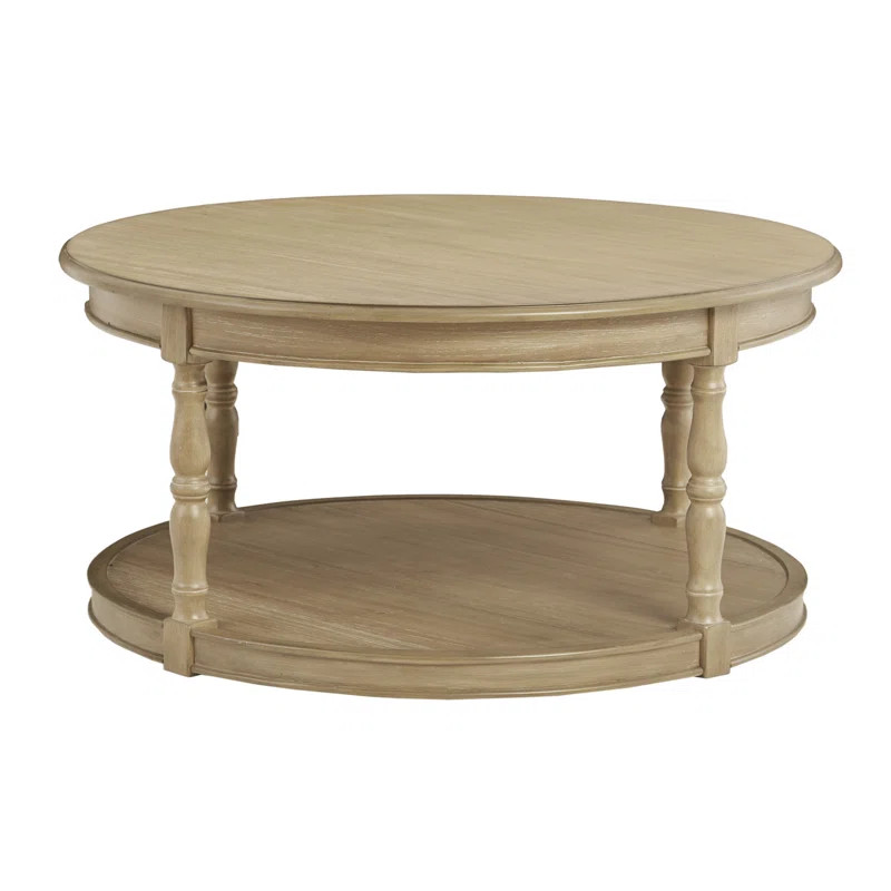 Belden Floor Shelf Coffee Table with Storage | Wayfair North America