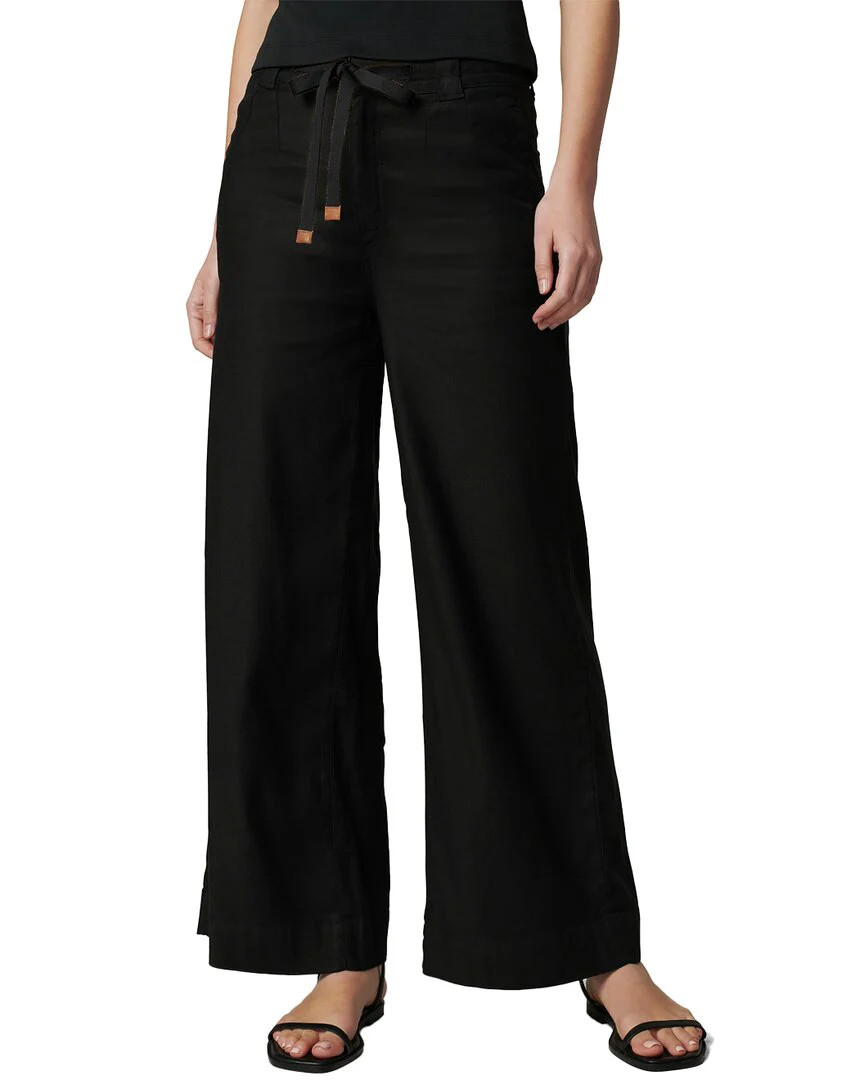JOE'S Jeans The Addison Black Linen-Blend Pant | Shop Simon