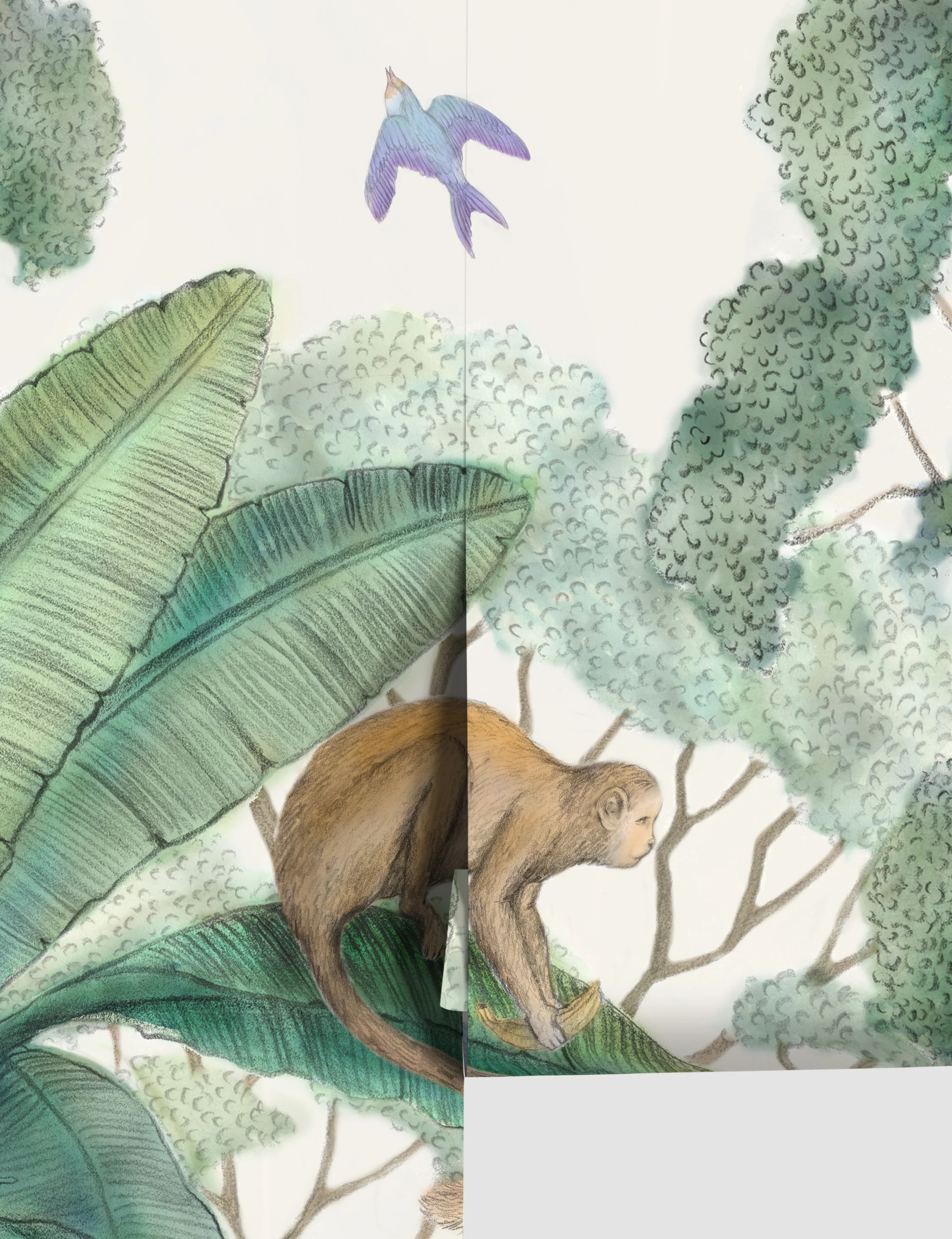 Jungle Wallpaper Mural | Lulu and Georgia 