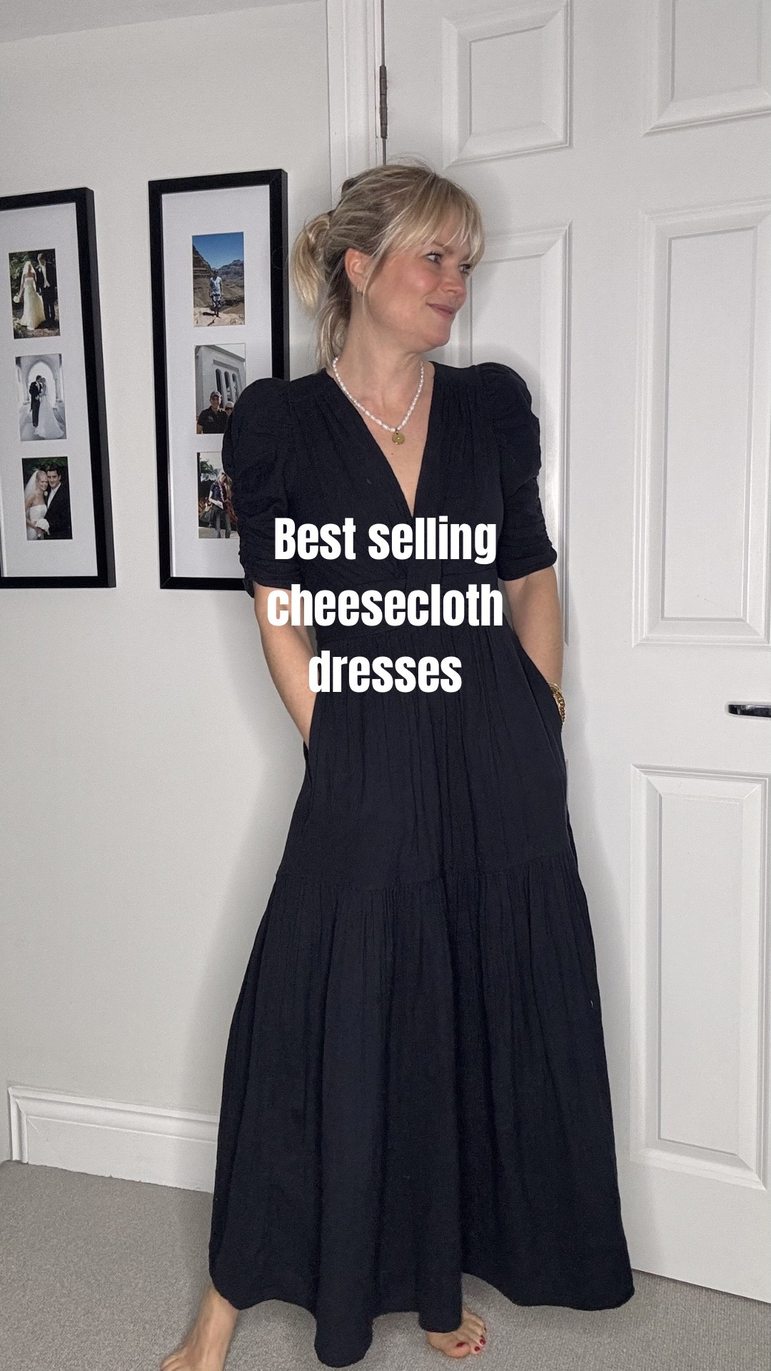 These cheesecloth dresses are always best sellers because they work well for so many body shapes. 

V neckline - good for large shoulders. 
Sleeve detail to create a structured shoulder and balance out curvier hips 
Gauging over tummy to provide camouflage 
Elastic at back for comfort and fit 
Waist band in perfect position if Apple/rectangular shaped snd if you have a short waist but also good for raising the line of a long torso. 
Soft a line skirt to skim over curvier hips. 

It’s a brilliant style but always sells out!! Currently in print and plain orange  

#LTKTravel #LTKSeasonal