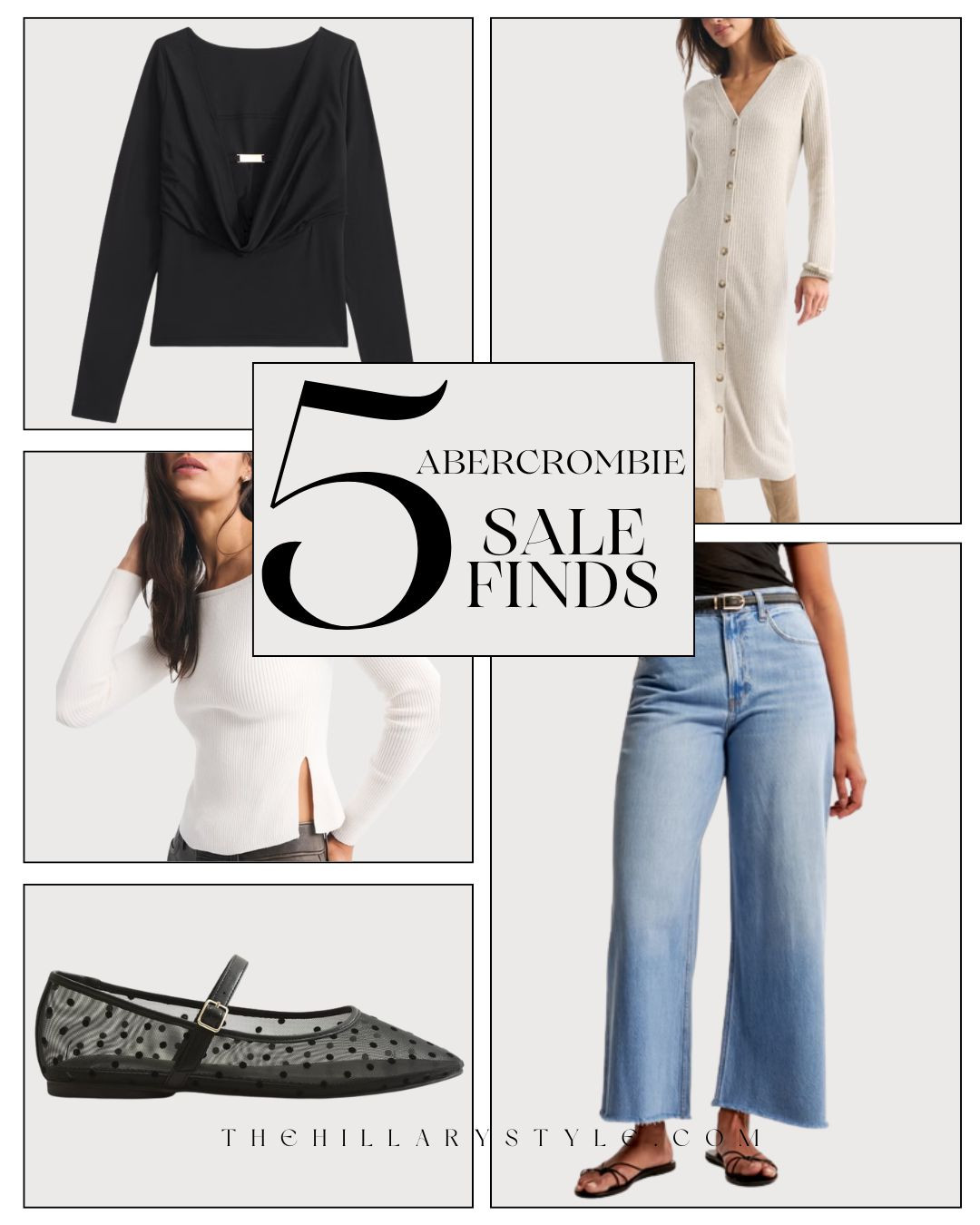 Abercrombie Sale Haul | Extra 40% Off Clearance
Run, Don’t Walk: Abercrombie Clearance Steals
The secret is out! Grab an extra 40% off clearance at Abercrombie for the ultimate wardrobe refresh. This curated haul features everything from elevated basics to trending ballet flats that perfectly capture the minimalist aesthetic. Whether you’re looking for the perfect pair of high-rise 90s relaxed jeans, a chic ribbed midi dress, or sophisticated long sleeve tops for your capsule wardrobe, these sale finds are absolute must-haves. Score these closet essentials at a major discount before they sell out!

#TheHillaryStyle #abercrombiehaul #abercrombiesale #capsulewardrobe #minimaliststyle #affordableluxury #LTKsalealert #LTKunder50 #pintereststyle #springoutfitinspo #cleangirlaesthetic #everydayoutfit #wardrobestaples #casualchic #styleonabudget 

 

#LTKootd #LTKSeasonal #LTKSaleAlert