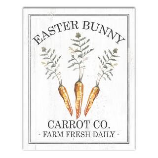 Easter Bunny Carrot Co. Canvas Wall Art | Michaels Stores