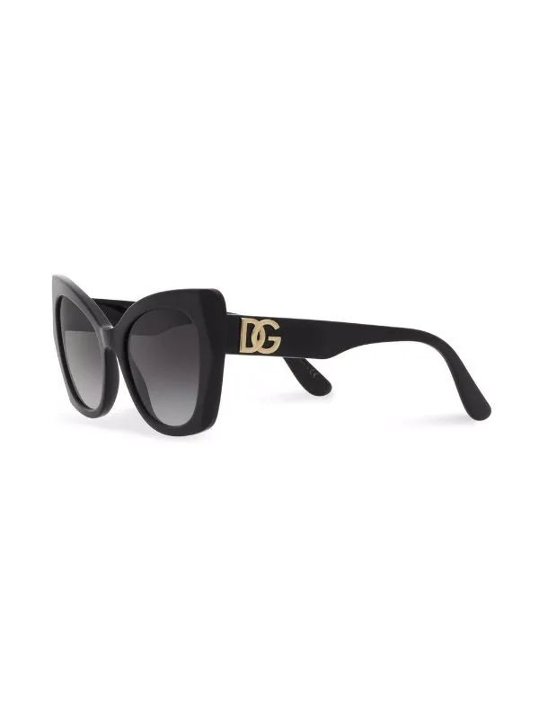 Dolce & Gabbana Eyewear DG Crossed Sunglasses - Farfetch | Farfetch (US)