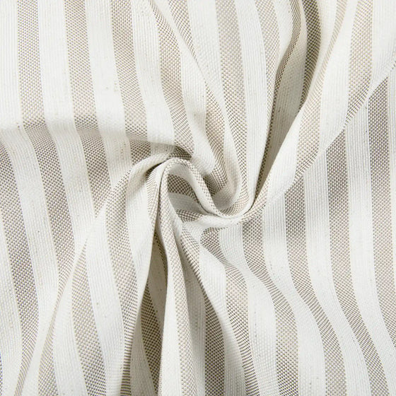 Britt Striped Print Linen Cotton Drapery Pleated | TWOPAGES