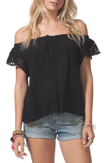 Women's Rip Curl Cascade Off The Shoulder Top | Nordstrom