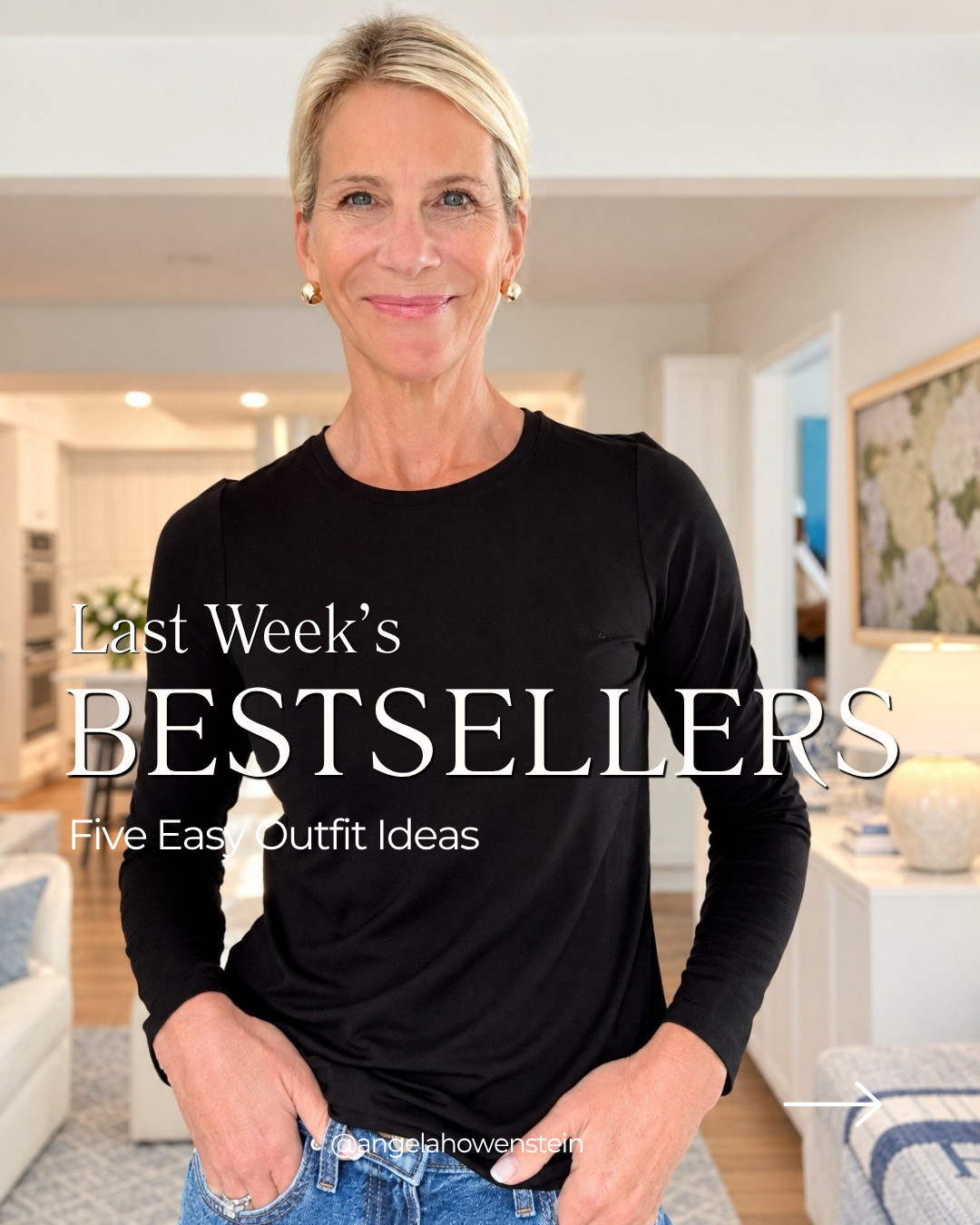 Last week’s bestsellers are here! I’ve taken five of your favorite pieces and styled them into complete outfits to make getting dressed a little easier. From versatile tops and a classic blazer to bestselling jeans and a jumpsuit, these are pieces you can mix, match, and wear on repeat. Swipe through to find your favorite, then shop the looks!


👩‍💻 LTK PRO TIPS
❤️ Heart = Support my posts ;-)
🔖 Save = Get sale & restock alerts for the things you love!
📋 Lists = Keep favorites organized (List ideas: Christmas, Birthdays, and Vacations!)
📲 Share = Send lists and products to a friend (or your daughters like me).
💬 Comment = Ask me anything, and I’ll answer. ;-) 

 #LTKootd #LTKSeasonal #LTKOver40