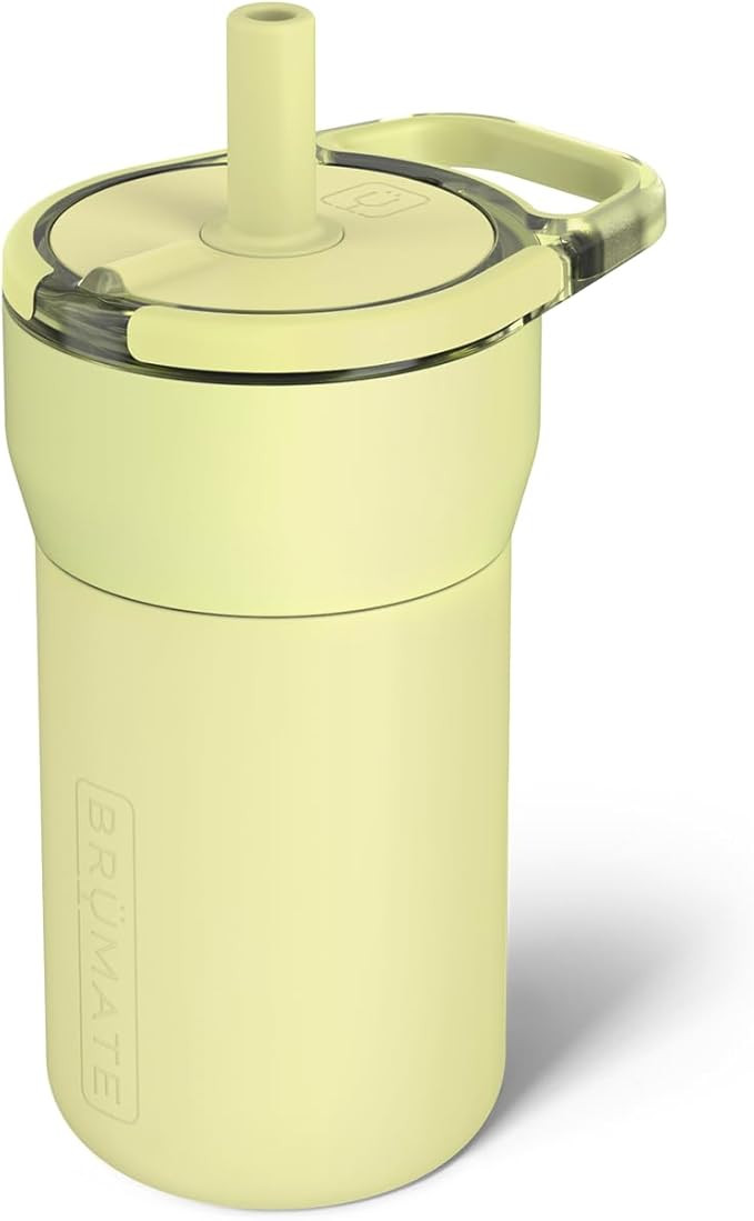 BrüMate Leap 12oz 100% Leakproof Kids Tumbler with Handle and Silicone Soft Straw | Drop Resista... | Amazon (US)