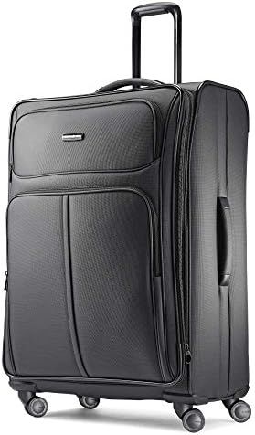 Samsonite Leverage LTE Softside Expandable Luggage with Spinner Wheels, Charcoal, Checked-Large 2... | Amazon (US)