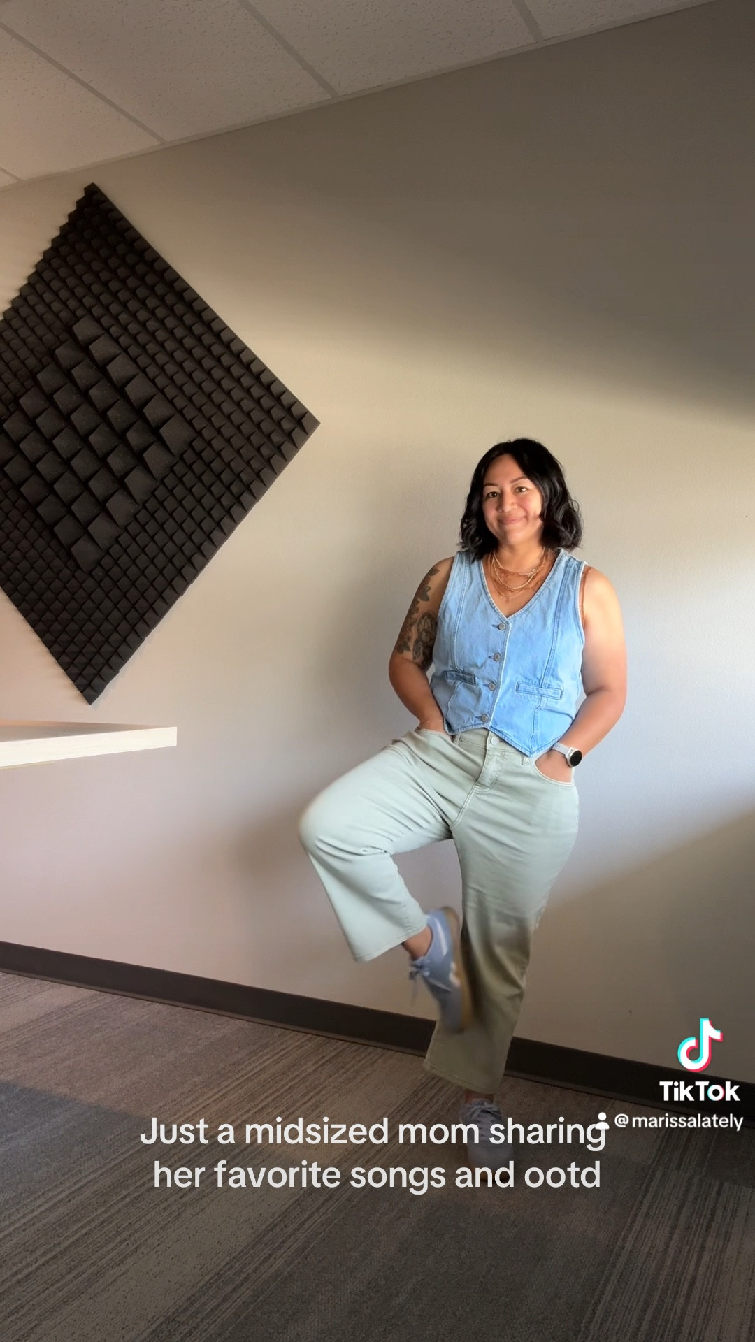 Summer fit featuring a vest and a mesh layering tank  

#LTKMidsize #LTKStyleTip #LTKVideo