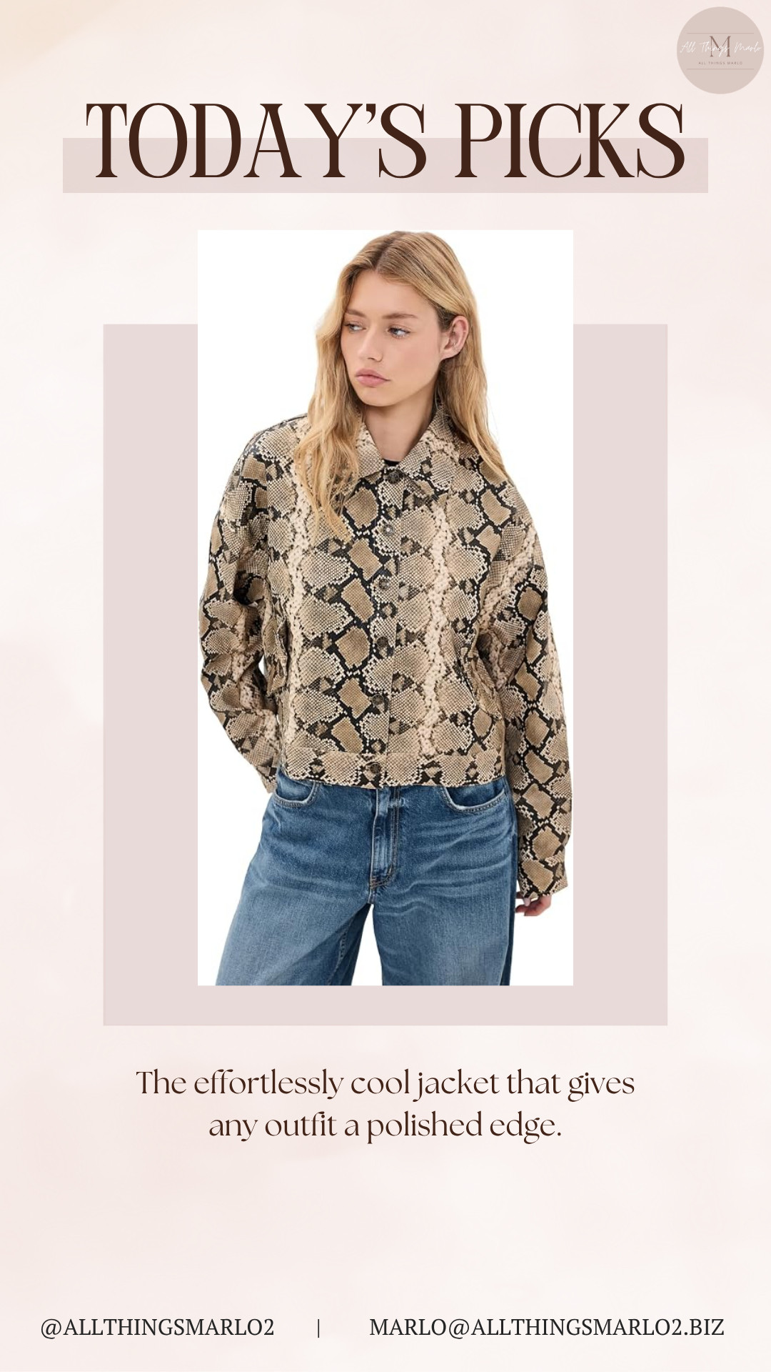 The effortlessly cool jacket that gives any outfit a polished edge. 

 #LTKSeasonal #LTKWorkwear #LTKTravel