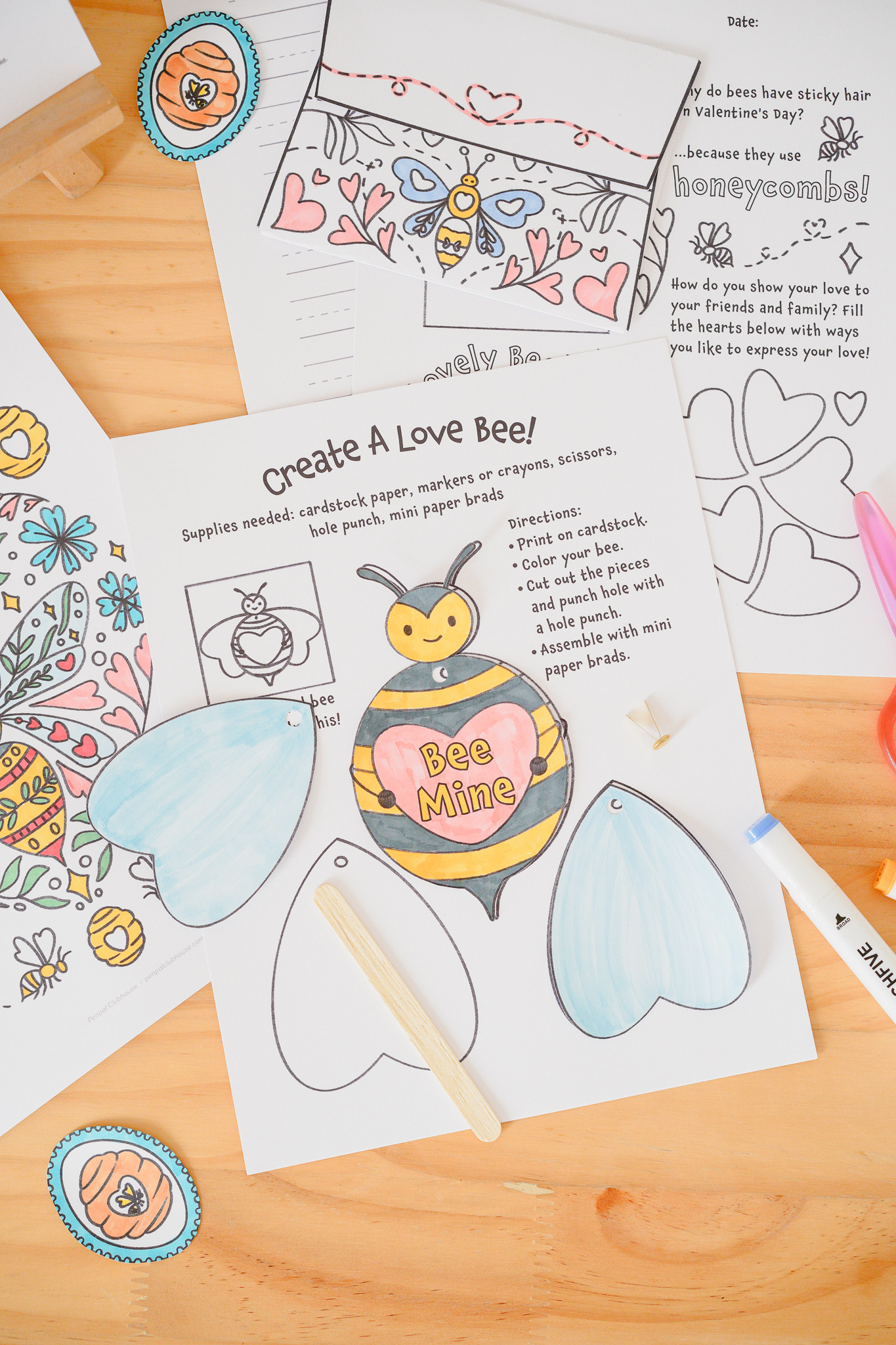 Could this BEE any cuter?! 🐝

❤️ Valentine's Day is right around the corner and our "Bee Mine" Letter Pack is the perfect way to spread the love!

Simple to prep: just download, print in black and white, set out some art supplies and let your little one get creative!

But wait, there's more! 

This Letter Pack is extra special because we've included a BONUS page with the sweetest "Love Bee" craft! 🐝❤️

You can download this Letter Pack on our website - www.morningstogether.com 💌 

 #LTKSeasonal #LTKKids #LTKFamily