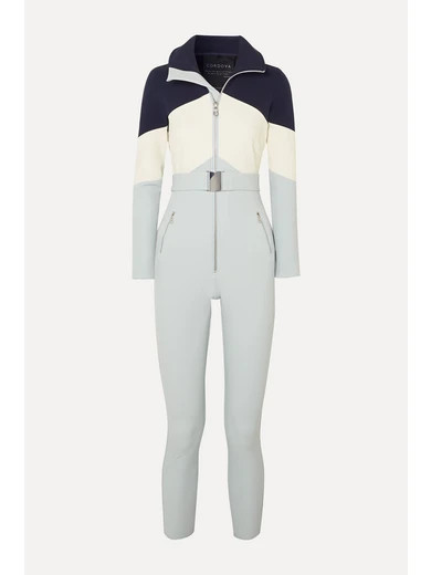Alta belted stretch ski suit | NET-A-PORTER (US)