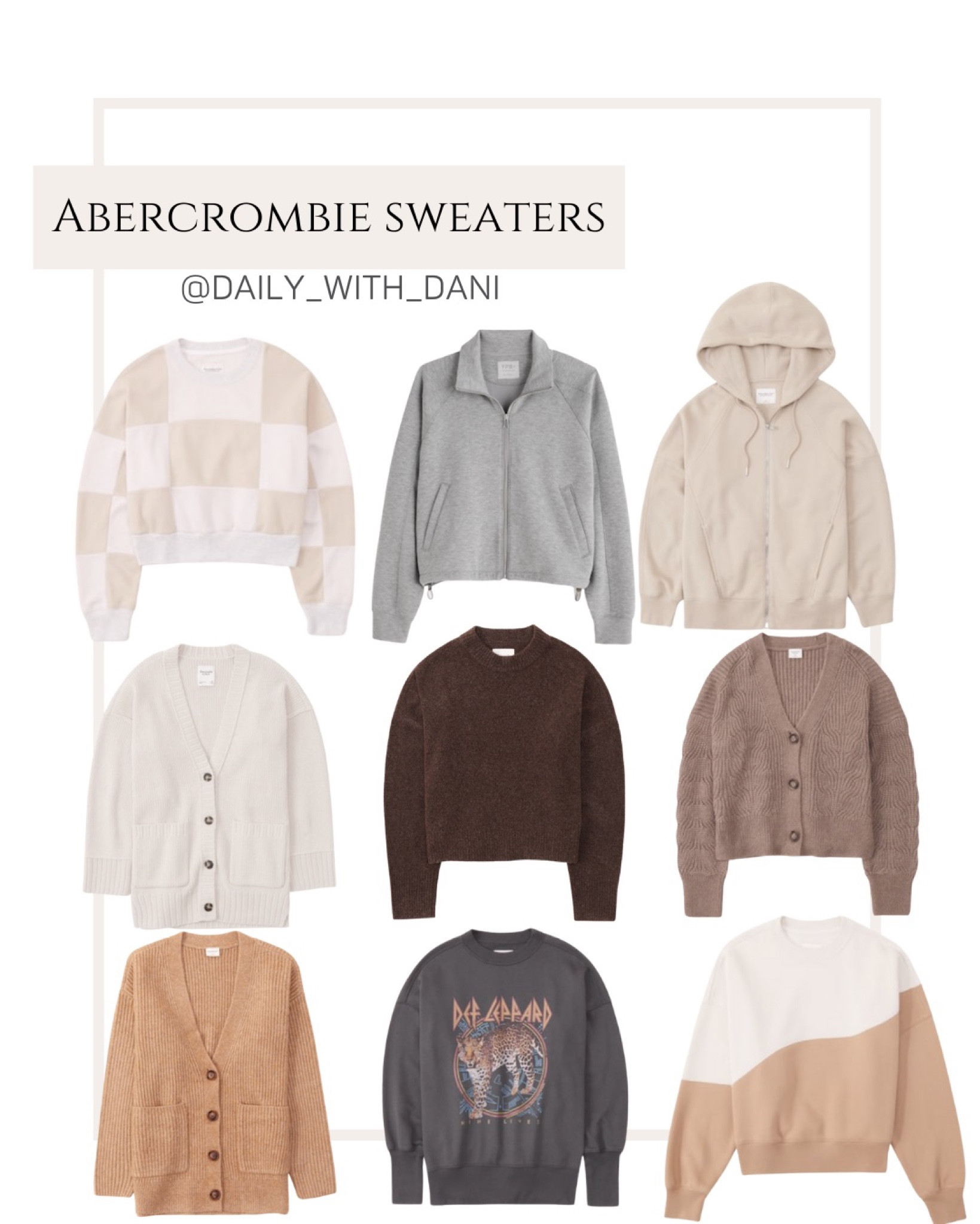 Abercrombie sweaters. Hoodie sweatshirt. Fall fashion. @abercrombie. Checkered top 

#LTKsalealert #LTKstyletip #LTKSeasonal