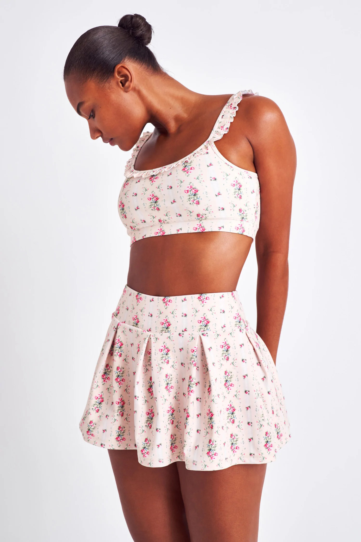 Nillma Mini Skirt | LOVESHACKFANCY