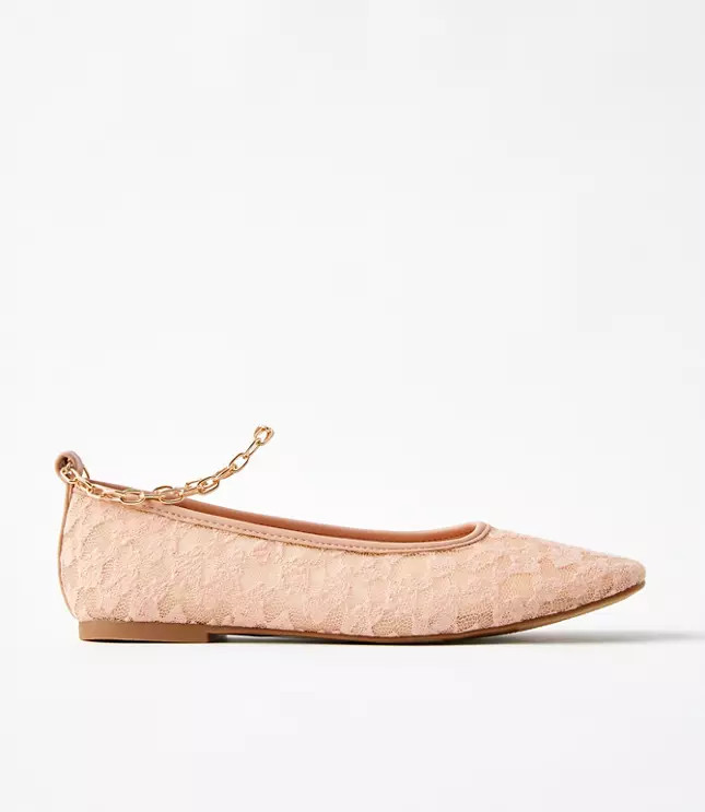 Ankle Strap Ballet Flats | LOFT