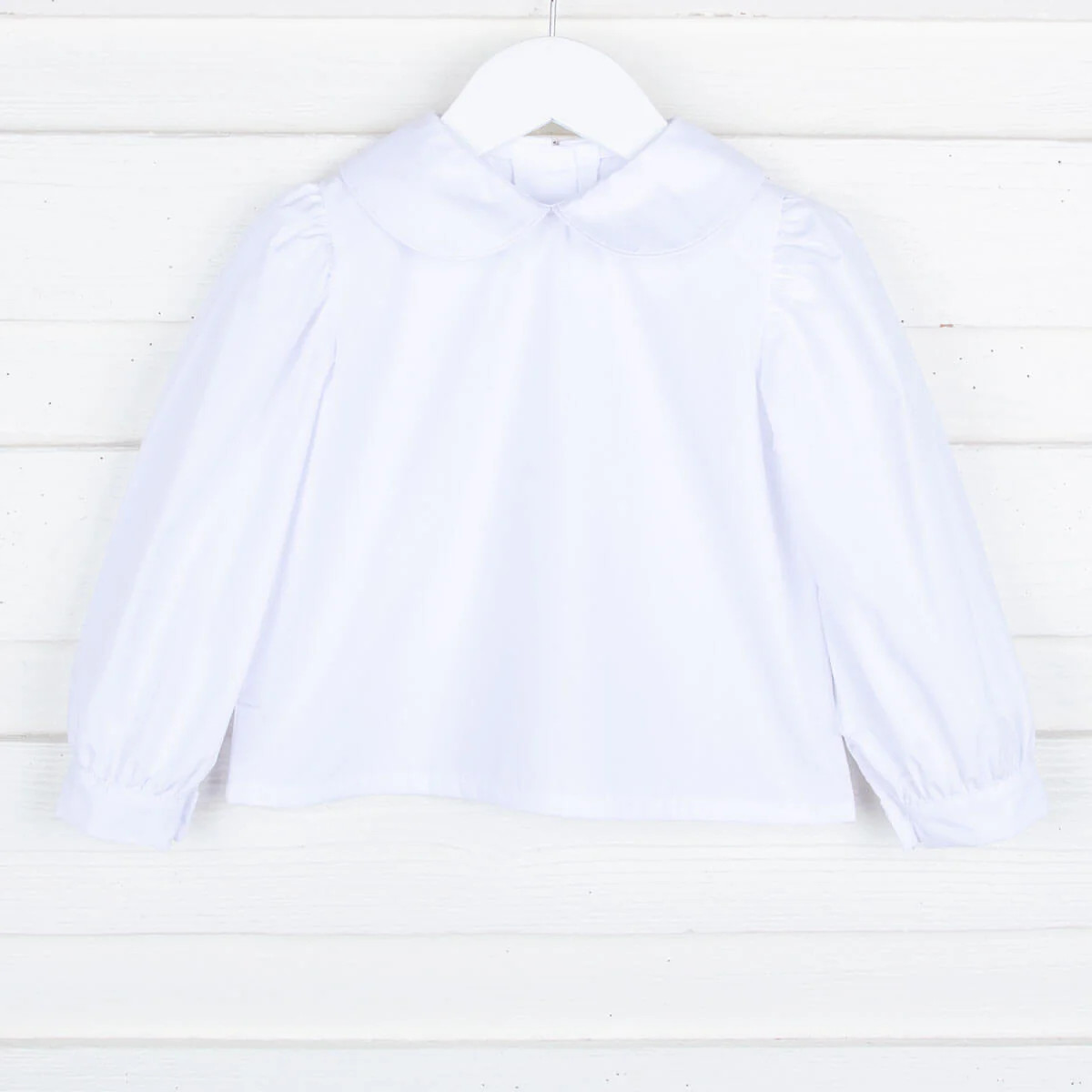 Girls Long Sleeve Undershirt White | Classic Whimsy