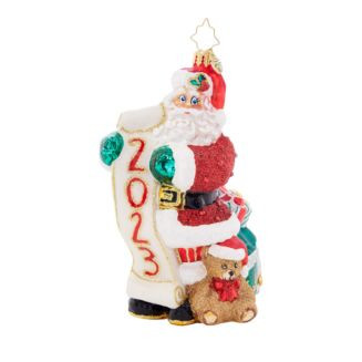 Holly Jolly 2023 Santa Ornament | Bloomingdale's (US)