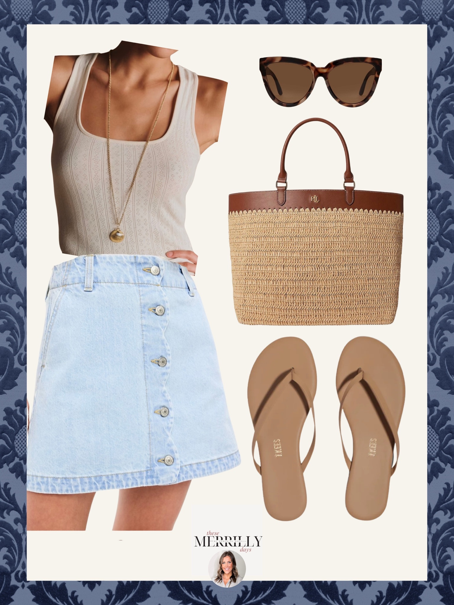 Elevated but casual summer outfit inspo Thesemerrillydays women's summer outfit ideas women's denim skirt outfit inspo casual summer outfit idea mom outfit ideas 

#LTKdayinmylife #LTKSeasonal #LTKootd